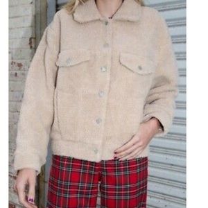 Brandy Melville teddy coat